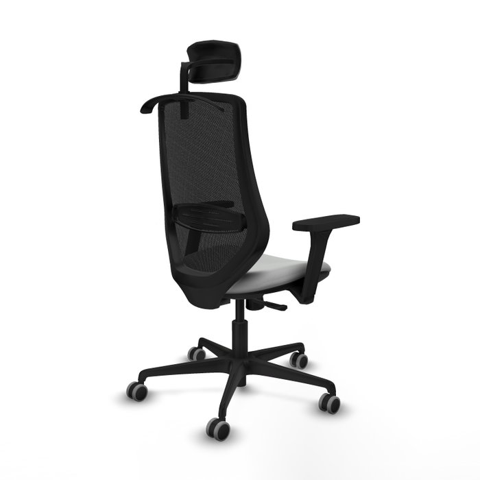 PIQUERAS Y CRESPO Silla de oficina Mardos con mecanismo Sincro, Gris claro y Negro PIQUERAS Y CRESPO Silla de oficina Mardos con mecanismo Sincro, Gris claro y Negro