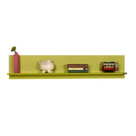 Hanah Home Raf-11-Yy-1 Estantería de Pared Verde 120x25x20 cm