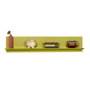 Hanah Home Raf-11-Yy-1 Estantería de Pared Verde 120x25x20 cm