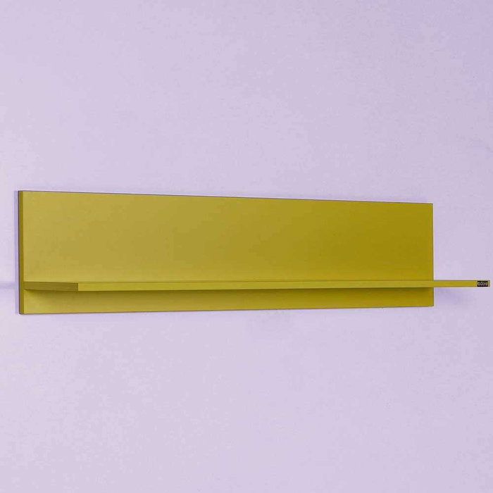 Hanah Home Raf-11-Yy-1 Estantería de Pared Verde 120x25x20 cm