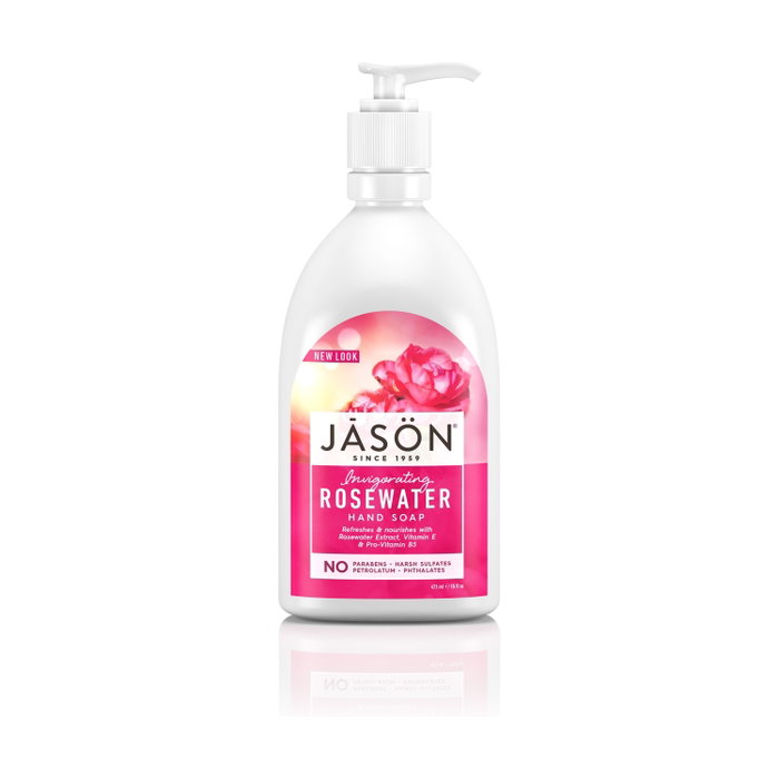 JASON Gel de manos agua de rosas 473 ml