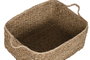 DKD Home Decor Set de 3 Cestas de Fibra Natural 54x42x24 cm