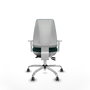 PIQUERAS Y CRESPO Silla de oficina Elche Verde botella con mecanismo Asincro
