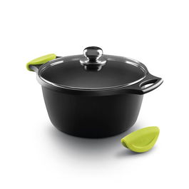 Cacerola Con Tapa Castey F3 IO24 24CM Negro 1,8 L