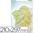 Teide Mapa Mudo Color Din A4 Galicia Físico 210 x 297 mm 100 g/m²