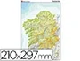 Teide Mapa Mudo Color Din A4 Galicia Físico 210 x 297 mm 100 g/m²