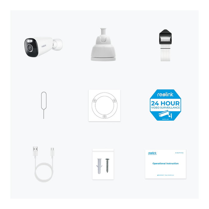 Reolink Argus Series B340 Cámara de seguridad inalámbrica de 5 MP Reolink Argus Series B340 Cámara de seguridad inalámbrica de 5 MP
