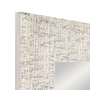 Espejo Textura Gris Madera Decoración 53 X 2 X 155 cm