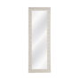 Espejo Textura Gris Madera Decoración 53 X 2 X 155 cm