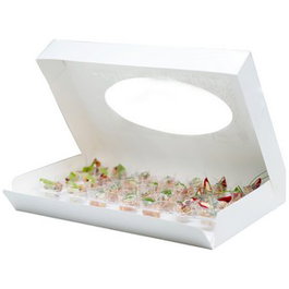 Duni Caja L Cartón Blanco 55x36.5x30 cm (70) - Para Un Solo Uso