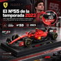 Burago Ferrari F1 Racing Sf 23 Helmet #55 Escala 1:18