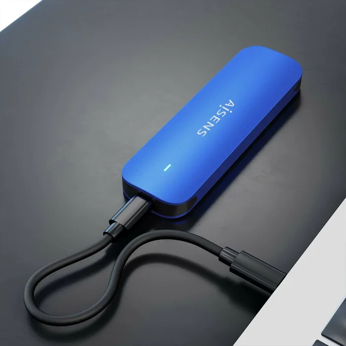 Aisens ASM2-026BLU Caja Externa M.2 NVMe USB 3.2 Gen2 Azul