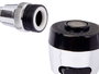 Kinvara Acople Grifo Grande Multifuncion Fregadero Metal Plastico Plata Negro 9.3x23x6 cm (Set de 24)