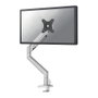 Neomounts DS70-250SL1 Brazo de monitor de escritorio con resorte de gas, soporta pantallas de 17 a 35 pulgadas (43,2 a 88,9 cm), hasta 9 kg, rotacion 360 grados, color plata