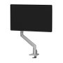 Neomounts DS70-250SL1 Brazo de monitor de escritorio con resorte de gas, soporta pantallas de 17 a 35 pulgadas (43,2 a 88,9 cm), hasta 9 kg, rotacion 360 grados, color plata