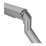 Neomounts DS70-250SL1 Brazo de monitor de escritorio con resorte de gas, soporta pantallas de 17 a 35 pulgadas (43,2 a 88,9 cm), hasta 9 kg, rotacion 360 grados, color plata