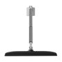 Neomounts DS70-250SL1 Brazo de monitor de escritorio con resorte de gas, soporta pantallas de 17 a 35 pulgadas (43,2 a 88,9 cm), hasta 9 kg, rotacion 360 grados, color plata