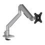 Neomounts DS70-250SL1 Brazo de monitor de escritorio con resorte de gas, soporta pantallas de 17 a 35 pulgadas (43,2 a 88,9 cm), hasta 9 kg, rotacion 360 grados, color plata