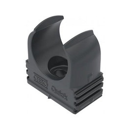 OBO Bettermann Abrazadera rápida M20 SW Quick-Schelle M20 PP negro RAL9005 2149563