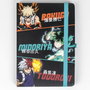 Set de Papelería My Hero Academia 2 Piezas Negro Naranja