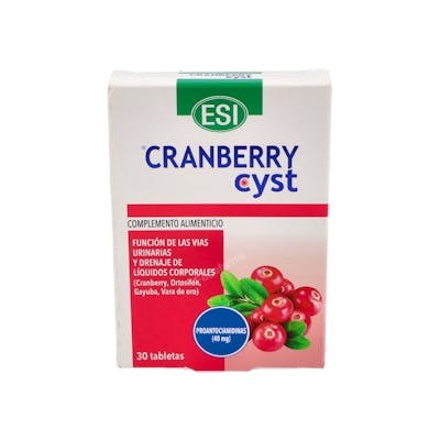 Esi Cranberry Cyst 30 comprimidos Esi Cranberry Cyst 30 comprimidos