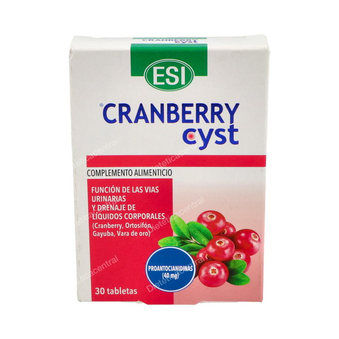 TREPATDIET-ESI Cranberry Cyst 30 comprimidos TREPATDIET-ESI Cranberry Cyst 30 comprimidos