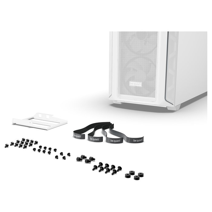 Be Quiet! SHADOW BASE 800 FX White Midi Tower ATX EATX Micro ATX Mini-ITX Iluminación Multi Acero Vidrio Templado ABS