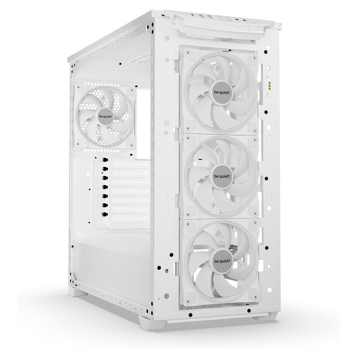 Be Quiet! SHADOW BASE 800 FX White Midi Tower ATX EATX Micro ATX Mini-ITX Iluminación Multi Acero Vidrio Templado ABS