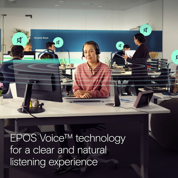 EPOS Impact 1060 Auriculares Bluetooth Binaurales Negro