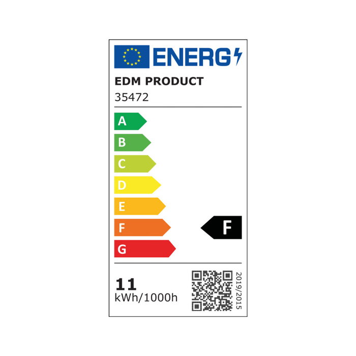 Edm Bombilla LED G24 Downlight 11W 1150lm 6400K Luz Fría