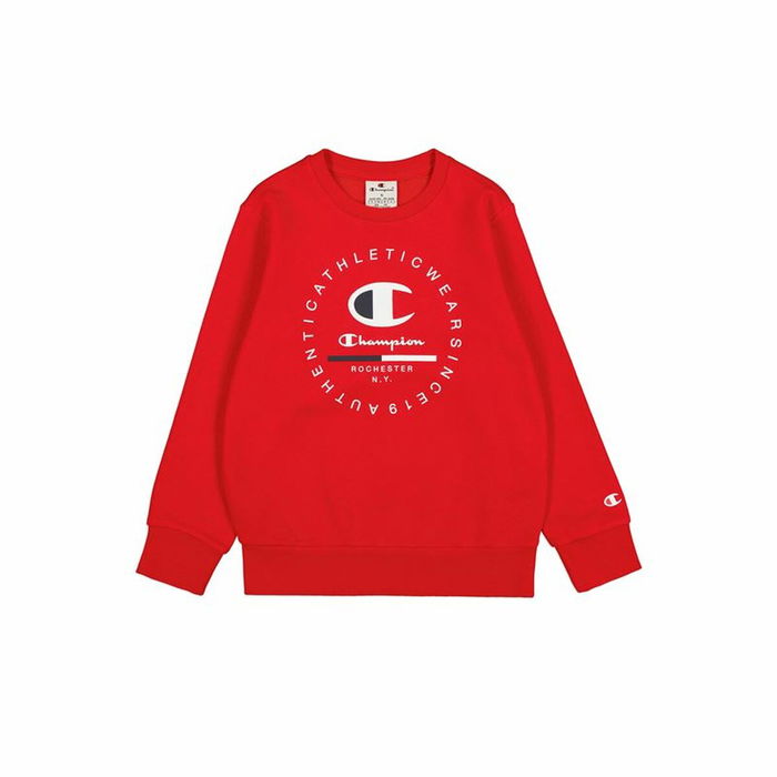 Sudadera sin Capucha Niño Champion Tomate Sudadera sin Capucha Niño Champion Tomate