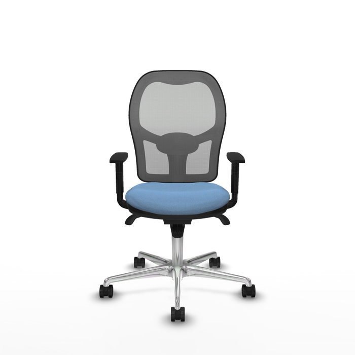 PIQUERAS Y CRESPO Silla de oficina Jorquera Azul cielo y Gris PIQUERAS Y CRESPO Silla de oficina Jorquera Azul cielo y Gris
