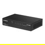 Edimax GS-1005E Conmutador Ethernet Gigabit No Administrado de 5 Puertos, Metal, Montaje en Pared, Negro