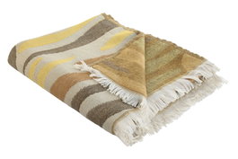 DKD Home Decor Manta Multicolor Jacquard 170 x 130 cm Poliéster Acrílico 300 gsm