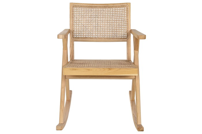 DKD Home Decor Mecedora Shabby Natural 94 x 83 x 59 cm (2 Unidades)