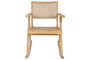 DKD Home Decor Mecedora Shabby Natural 94 x 83 x 59 cm (2 Unidades)