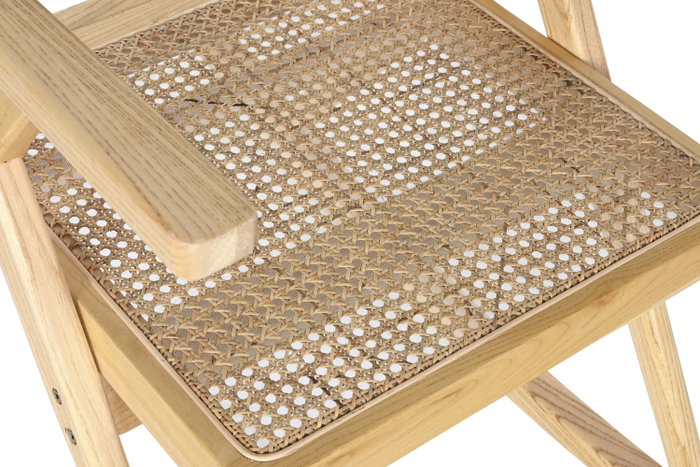 DKD Home Decor Mecedora Shabby Natural 94 x 83 x 59 cm (2 Unidades)