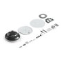 Ubiquiti AI Multi Sensor 4 UVC-AI-MS-4-W, Cámara de Seguridad IP 4K, 32 MP, Interior/Exterior, 360 grados, Zoom Óptico 2.33x, Visión Nocturna 20 m, PoE