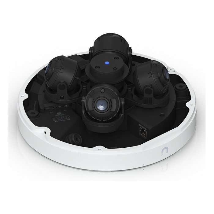 Ubiquiti AI Multi Sensor 4 UVC-AI-MS-4-W, Cámara de Seguridad IP 4K, 32 MP, Interior/Exterior, 360 grados, Zoom Óptico 2.33x, Visión Nocturna 20 m, PoE