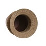 DKD Home Decor Jarrón de Terracota y Ratán Balines 22x22x35 cm