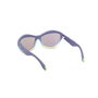 Adidas Sport OR0095 82Z Gafas de Sol para adultos, Gafas de Sol Rectangulares Montura Violeta Mate