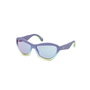 Adidas Sport OR0095 82Z Gafas de Sol para adultos, Gafas de Sol Rectangulares Montura Violeta Mate