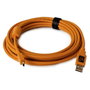 Tether Tools TetherPro USB 2.0 A/MiniB 5 Pin 4,6m Naranja