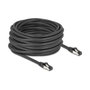 DeLOCK Cable de red RJ45 Cat.8.1 S/FTP 15 m 40 Gbps Negro