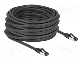 DeLOCK Cable de red Cat 8.1 S/FTP 15 m RJ45 40 Gbps Negro