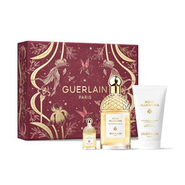 Guerlain Aqua Allegoria Mandarine Basilic - Eau de Toilette Vaporizador 125 ml + Loción Corporal 75 ml + EDT 7.5 ml - Estuche 3 Piezas - Perfume para Mujer