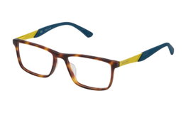 Police VK056-500742 Gafas de Vista Infantil Marrón