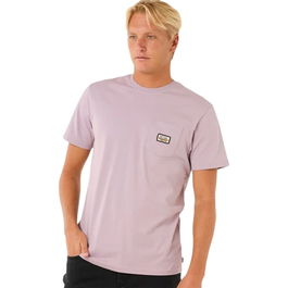 Camiseta de Manga Corta Hombre Rip Curl Surf Paradise Badge Tee