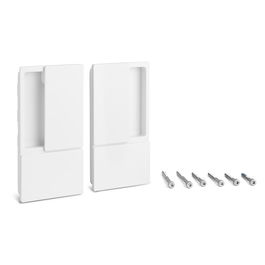 CERRAD/PICAP. MAGNETICOS Manilla Wave para Puerta Corredera Ciega Cromo Satinado Espesor Hasta 60Mm