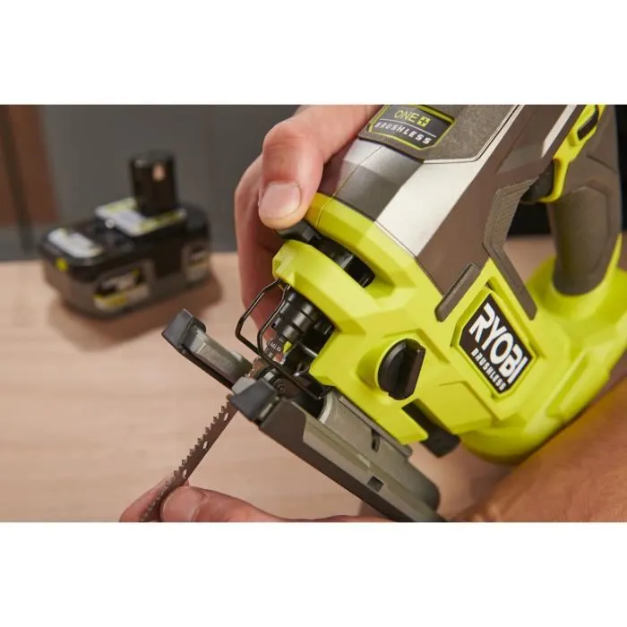 Ryobi Sierra de calar RYO1745831491985 Sin escobillas 18 V 800 W 3200 cp/min 40 mm de recorrido Ryobi Sierra de calar RYO1745831491985 Sin escobillas 18 V 800 W 3200 cp/min 40 mm de recorrido